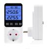 AIMOONSA Electrical Meter for Socket 14 Modes with LCD Screen — Measures Consumption kWh W V A PF