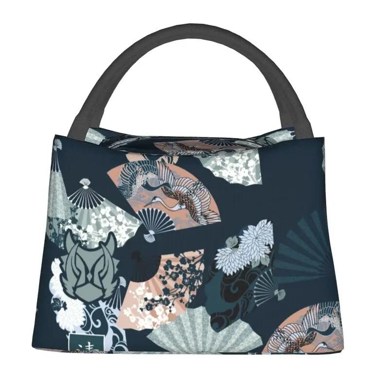 The Untamed WangXian Bunny Insulated Lunch Bag for School Office Mo Dao Zu Shi Portable Cooler Thermal Bento Box Women