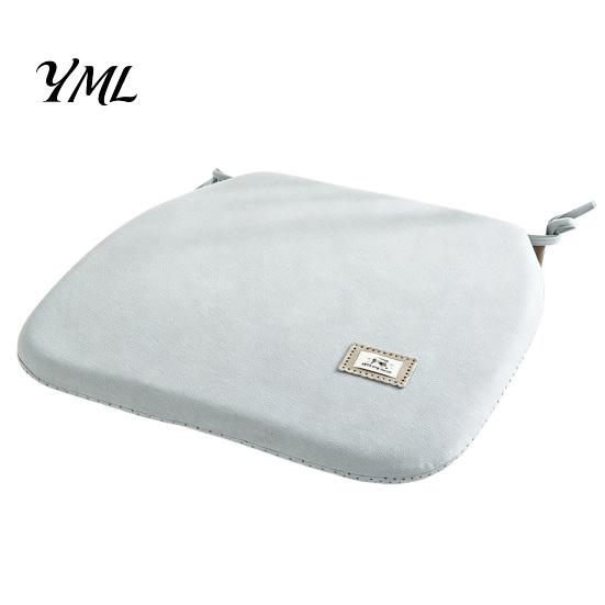 Durable Chair Pad for Dining Table Memory Foam Cushion, Thickened with Straps, Anti Slip Cushion Kitchen Chairs Non-Slip Backing, Washable Seat Autumn