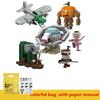 6-teiliges Set Tung Tung Tung Sahur und Tralalero Tralala Shark Serie Bausteine ​​Brainrot Bricks DIY Spielzeug für Jungen Weihnachtsgeschenk