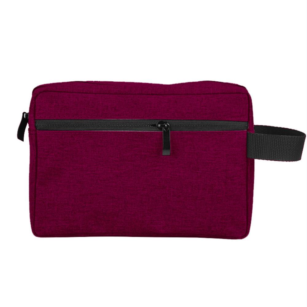 Ladies' Bow Makeup Bag for Women Embroidered Bowknot Travel Cosmetic Bags Large Capacity Handheld Makeup Toiletry Storage Bag