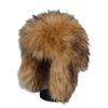 Thickened Winter Outdoor Imitation Fox Fur Warm Windproof Women's Plush Ski Face Small Ear Protection Hat