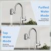 1-Pack Faucet Water Filter, 304 Stainless Steel, Tool-Free Install, Removes Lead, Chlorine, Odors, Fits Kitchen/Bathroom Faucets
