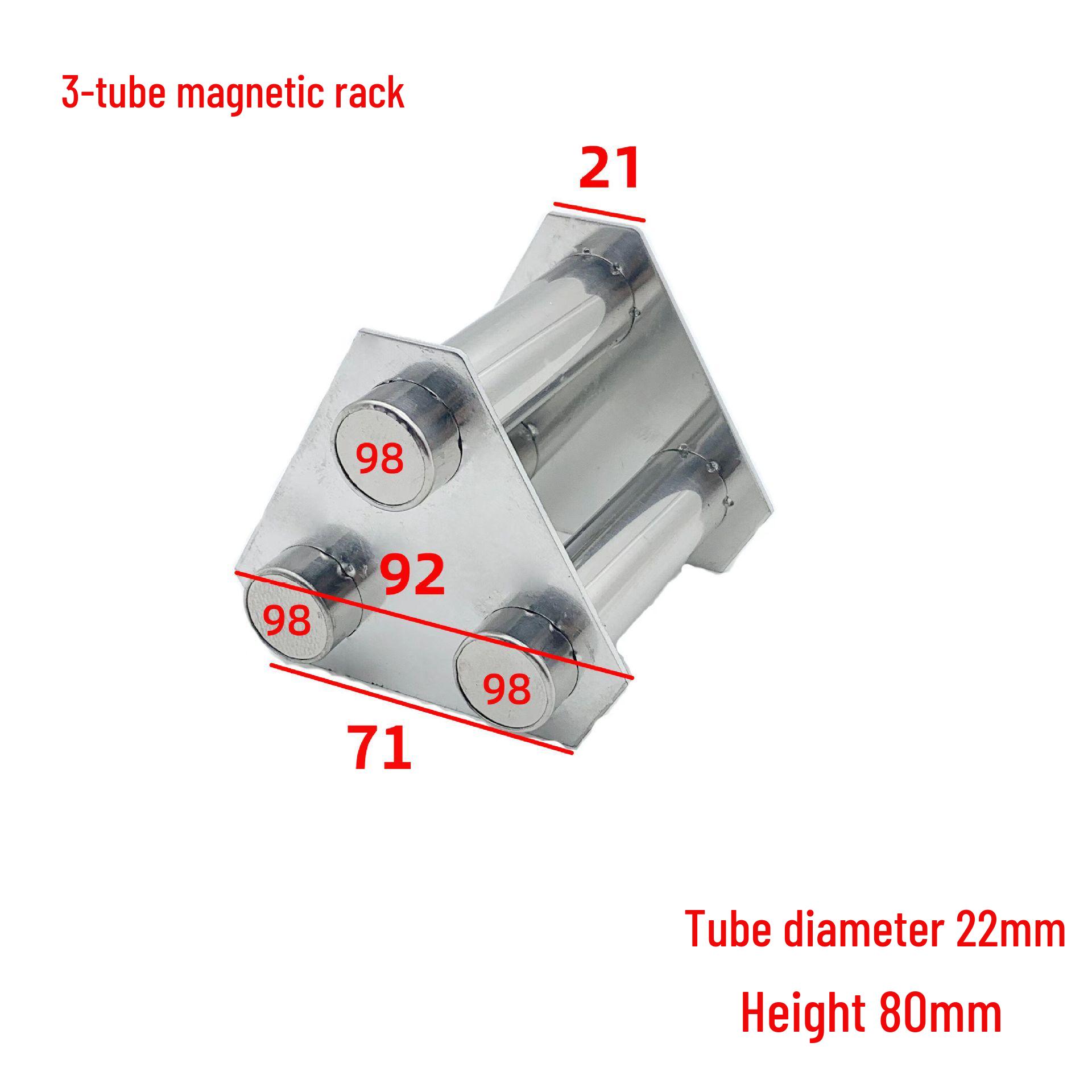 Injection Molding Machine Magnetic Rod Rack with Iron Remover - 3 to 13 Super Strong Magnetic Tubes