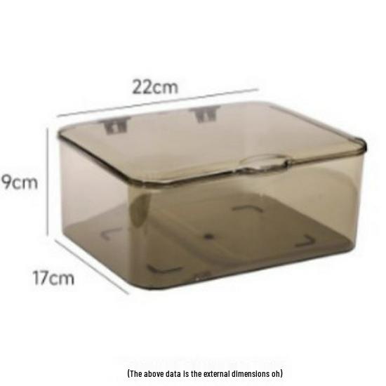 

Newcomer Discount: Dustproof, Transparent Acrylic Makeup Storage Box with Lid