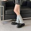 Autumn and Winter Sweet Women Leg Warmers Thin Knitted Long Heap Socks