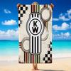Kenworth Print Microfiber Beach Towel Sand?Resistant Lightweight Towel For Swimming Outdoor Travel Use