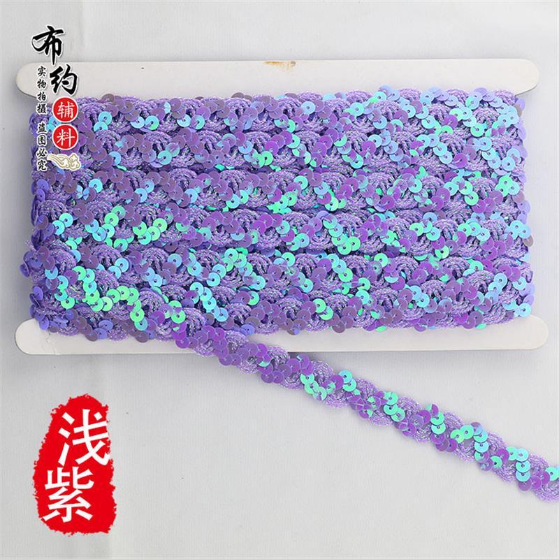 1.5cm Sequin Lace Accessory Sequines Strip Clothing Stage Performance DIY Handmade Decorative Ribbons Strip