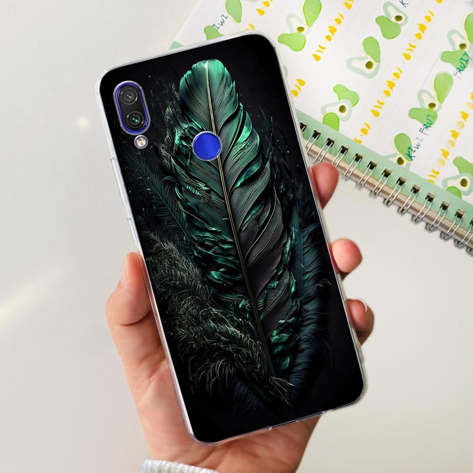 For Xiaomi Redmi Note 7 Pro Case Redmi7 Cute Panda Painted Cover Clear Silicone Soft TPU Phone Case For Redmi 7 Note7 Pro Bumper
