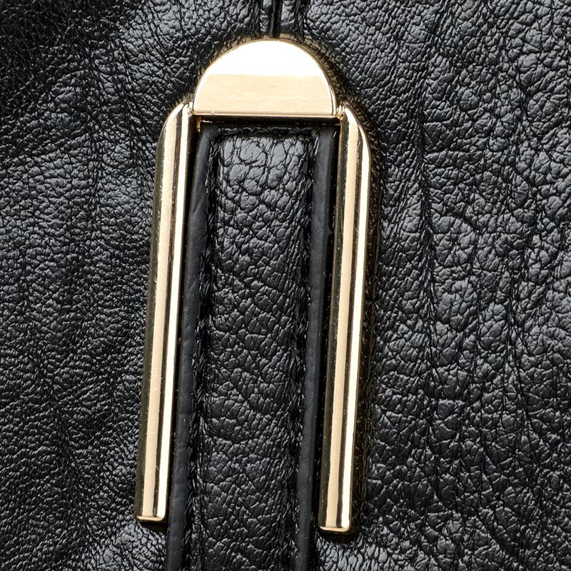 Vintage Soft Leather Handbag Women's Commuter Multi-Layer Large Capacity Shoulder Crossbody Bag