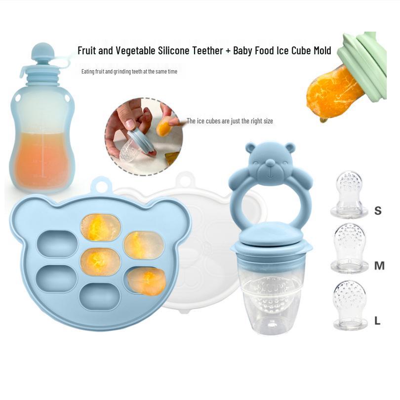 Popolare Massaggiagengive Frutta e Verdura in Silicone per Bambini