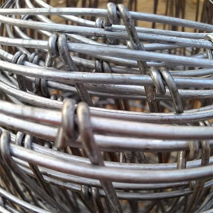 Custom High Strength Galvanized Farm Fencing Wire Mesh Hinge Joint Fence For Field Deer Goat Sheep