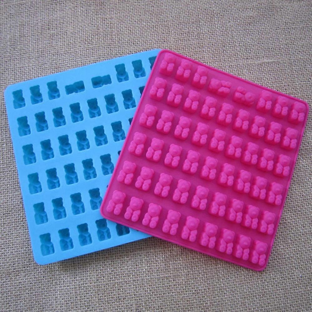 Generic Gummy Molds Gummy Bear Mold 2 ml Silicone Candy Molds Bigger Food Grade Silicone with 2 Droppers