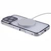For iPhone 16 Pro Case Double Sides Tempered Glass Phone Cover Compatible with MagSafe Full Protector