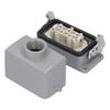 Heavy Duty Connector Rectangular Aviation Connector Plug Single Button 10Pin Industrial Supplies