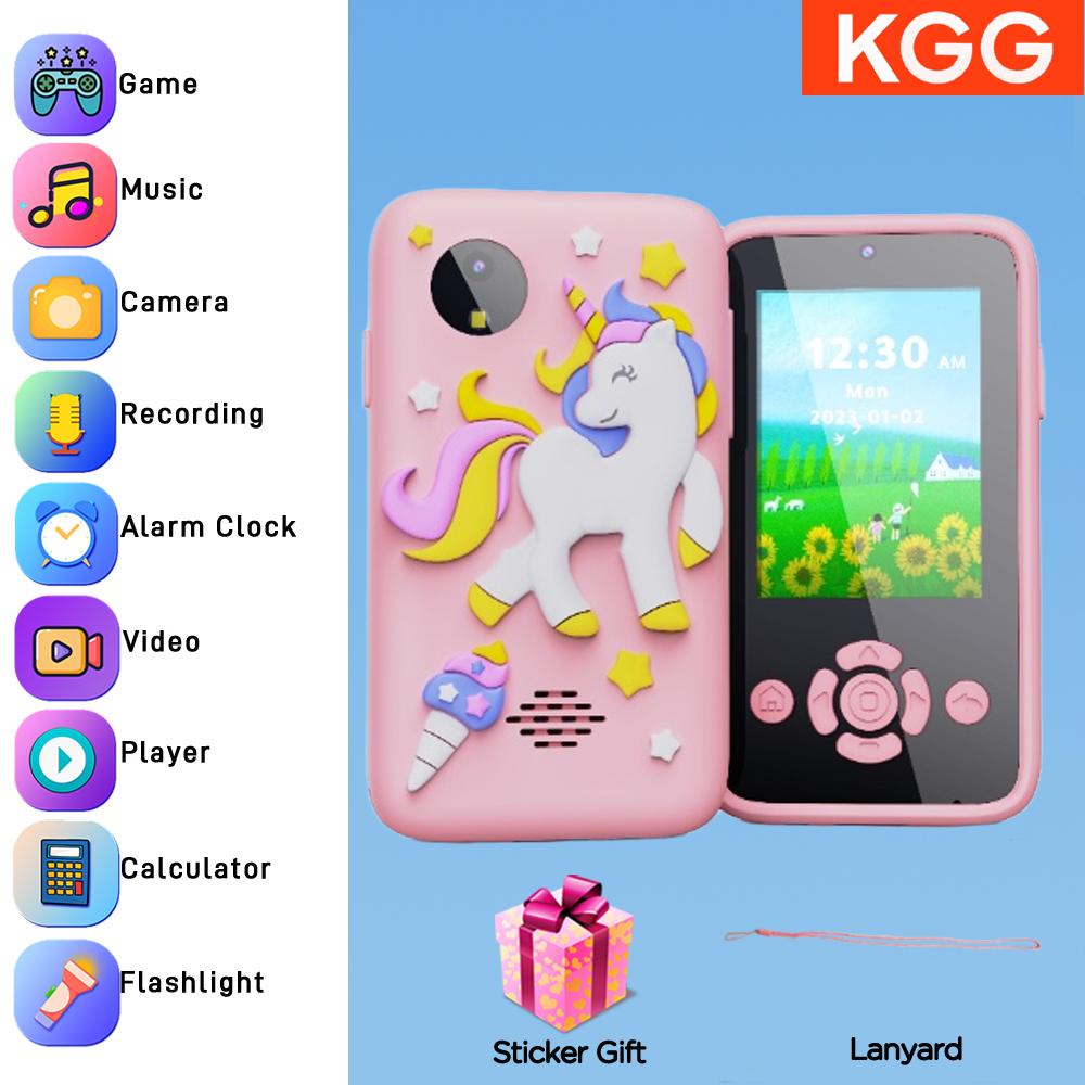 Kids Smart Phone Toy TouchScreen Unicorn Baby Mobile MP3 Music Player Digital Camera Educational Toys Girls Boys Birthday Gifts