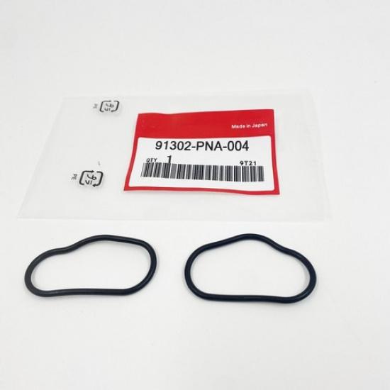 2x Pro Honda 2003-15 Kryt rozvodů motoru Pouzdro řetězu O-kroužkové těsnění 91302-PNA-004