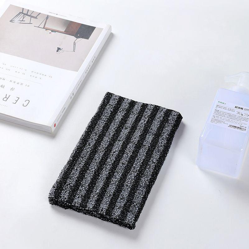 Rubbing Washcloth Bath Nylon Towel Brush for Back Towels Exfoliating Scrub Shower Sponge Body Bathroom Accessories