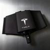Car Model Logo Umbrella Auto Anti-UV Styling Accessories For Model 3 Model S Model X Model Y Roadster SpaceX Car Sticker