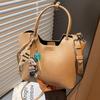 Fashion Single-shoulder Crossbody Bag - Simple Women's Handbag with Bucket Shape