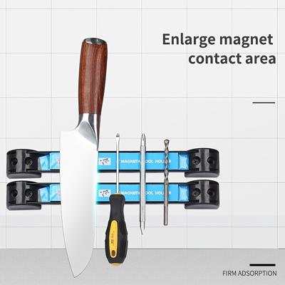 Magnetic Tool Holder Racks,Metal Tool Organizer Bar for Garage&Workshop