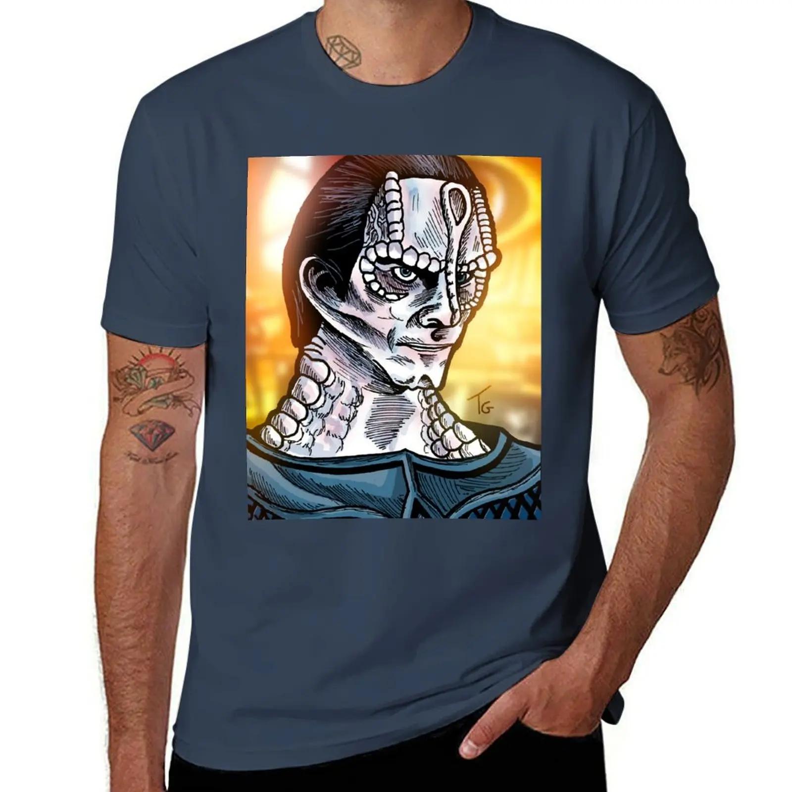 

Gul Dukat Арт Звезда Глубокий Космос Девять Футболка мальчики принт с животными оверсайз fruit of the loom мужские футболки 2025 новая модель S
