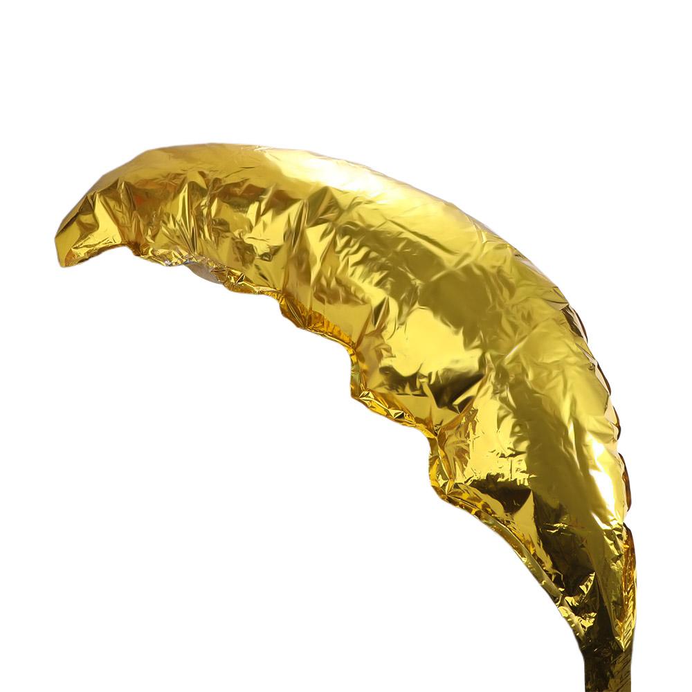 Aluminum Foil Palm Tree Leaf Balloons 36 Inch Durable Coconut Tree Leaf Balloons High Quality Convenient Palm Leaf Balls Wedding 10inch золотой