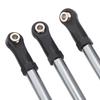 8pcs Metal   Joint Link Rod RC Accessory Fit for   SCX10II 90046 D90 1Celsius10 RC Car