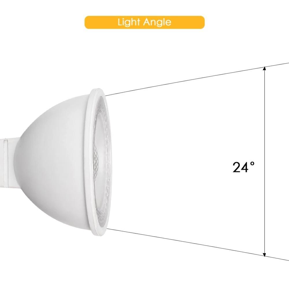 GU10 LED Lamp MR16 LED Bulb 6W 220V 110V 12V Lampada LED Condenser Lamp Diffusion Spotlight Energy Saving Home Lighting
