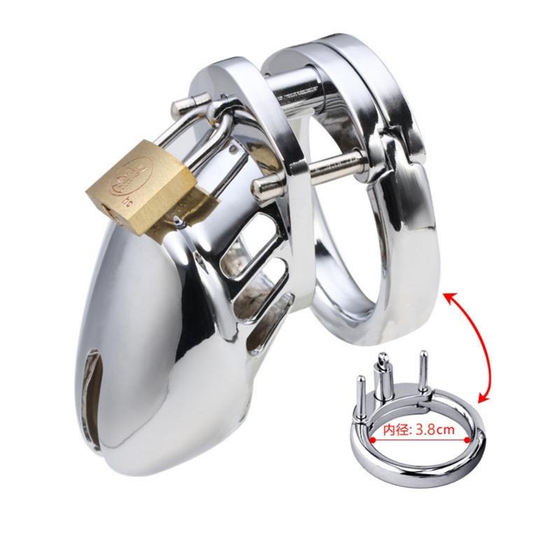 Small Penis Restrict Lock Cock Cage Male Penis Ring Chastity Device BDSM Sex Toys Bondage CB6000 Drop Shipping
