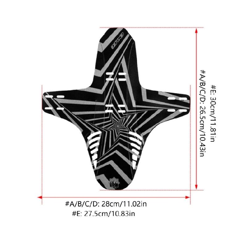 Bicycle Mudguard Bicycle Fenders Portable Mountain Bike Front Rear Mud Guards