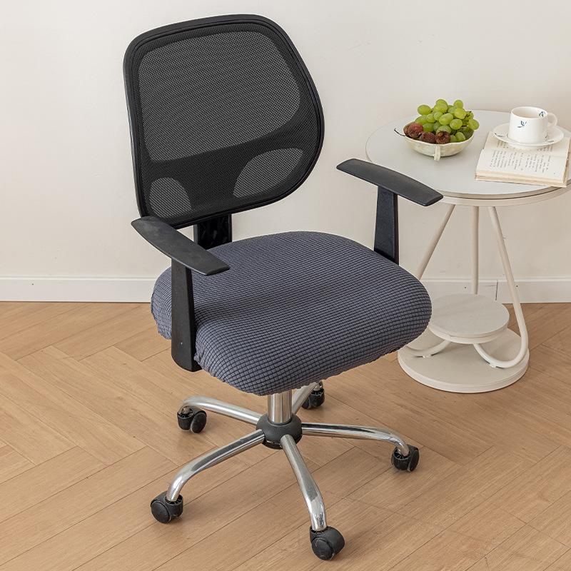 

Утолщенный чехол для офисного стула, пылезащитный табурет, универсальный эластичный чехол для раздельного стула, всеобъемлющий чехол для стула, подушка для сиденья 36-44cm