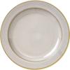 Minoru Pottery Mino Ware MAMANI 200 Rim Plate, White