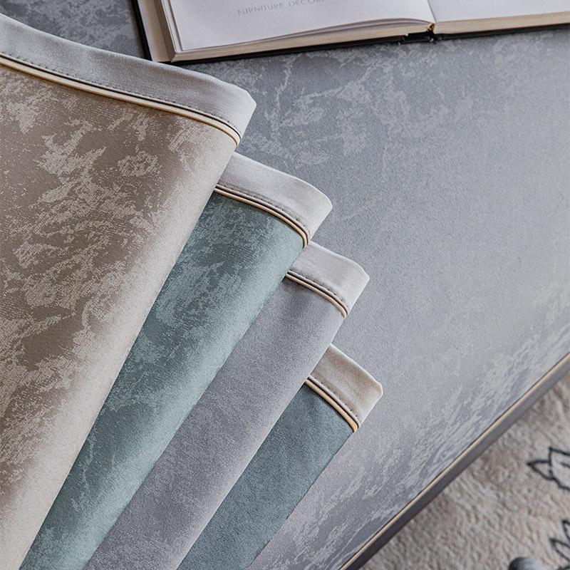 Light Luxury Sofa Cushion, Universal Fabric In All Seasons, High-End Seat Cushion, Non-Slip, Modern  New Cover Cover Cloth Towel