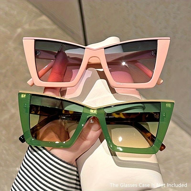Cat Eye Fashion Sunglasses For Women Men Casual Anti Glare Sun Shades For Party Beach Travel Sunglasses