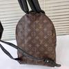 [Pre-Owned] Palm Springs Monogram Canvas Zipper Backpack - Good #1XB6MVN