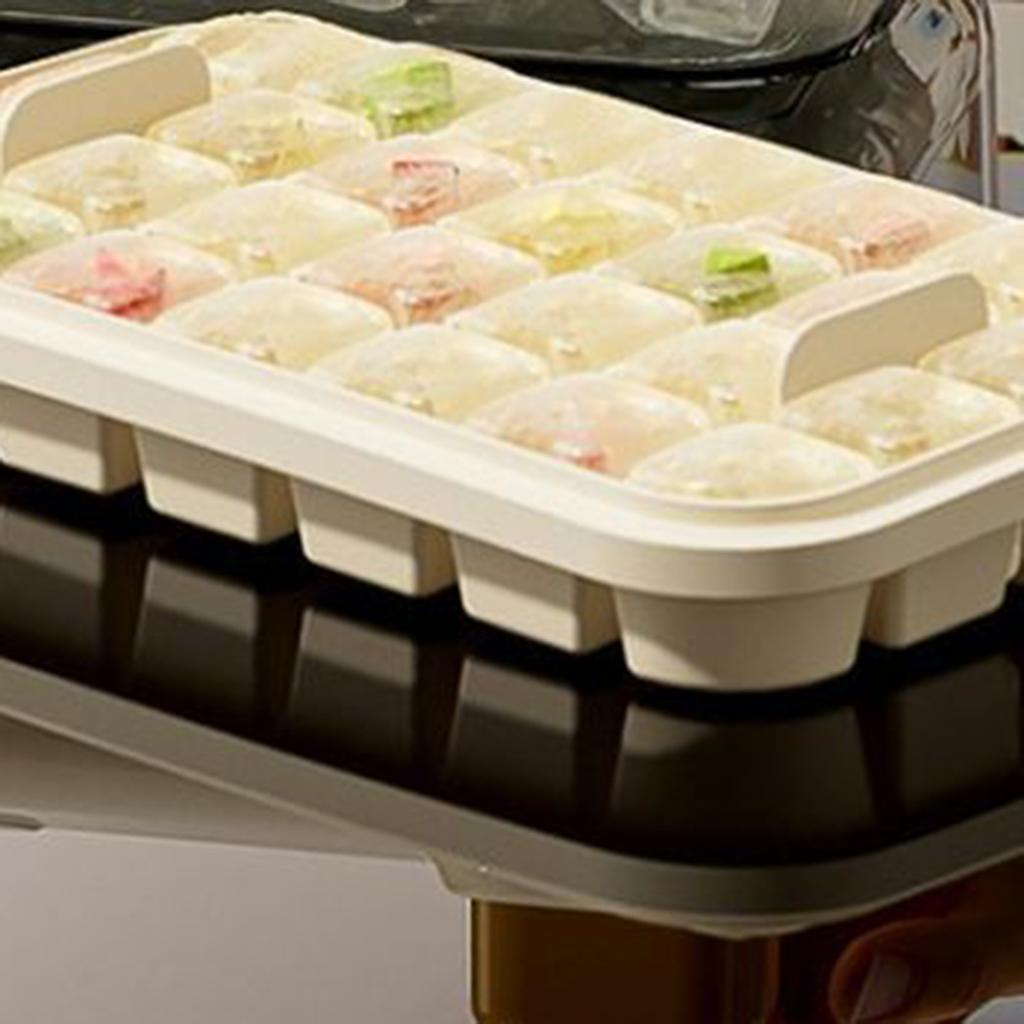 DIY Snow House Ice Cube Tray Large Capacity Silicone Ice Cube Mold for Home Kitchen Bar Party Cooling Drinks