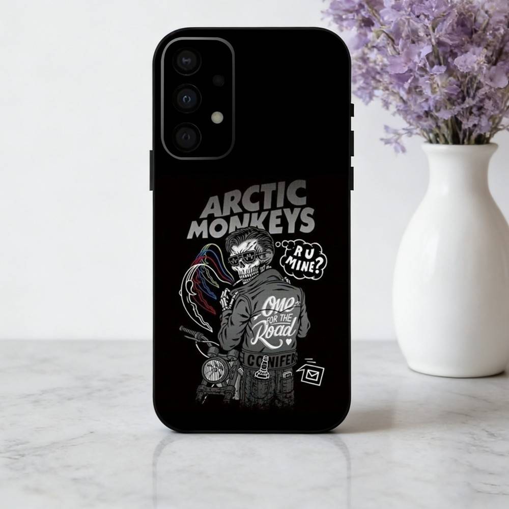 

Alternative Arctic Monkeys Band Phone Case For Samsung Galaxy A73,A72,A71,A70,A53,A52,A51,Soft Silicone Black Cover Samsung a13 5g