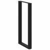 Vidaxl Nogi Do Stolika Kawowego, 2 Szt., Czarne, 60X(110-111) Cm, Stal