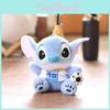 Plyšový přívěsek na klíče Stitch s výplní z PP bavlny, ideální pro dekoraci batohu a jako dárky