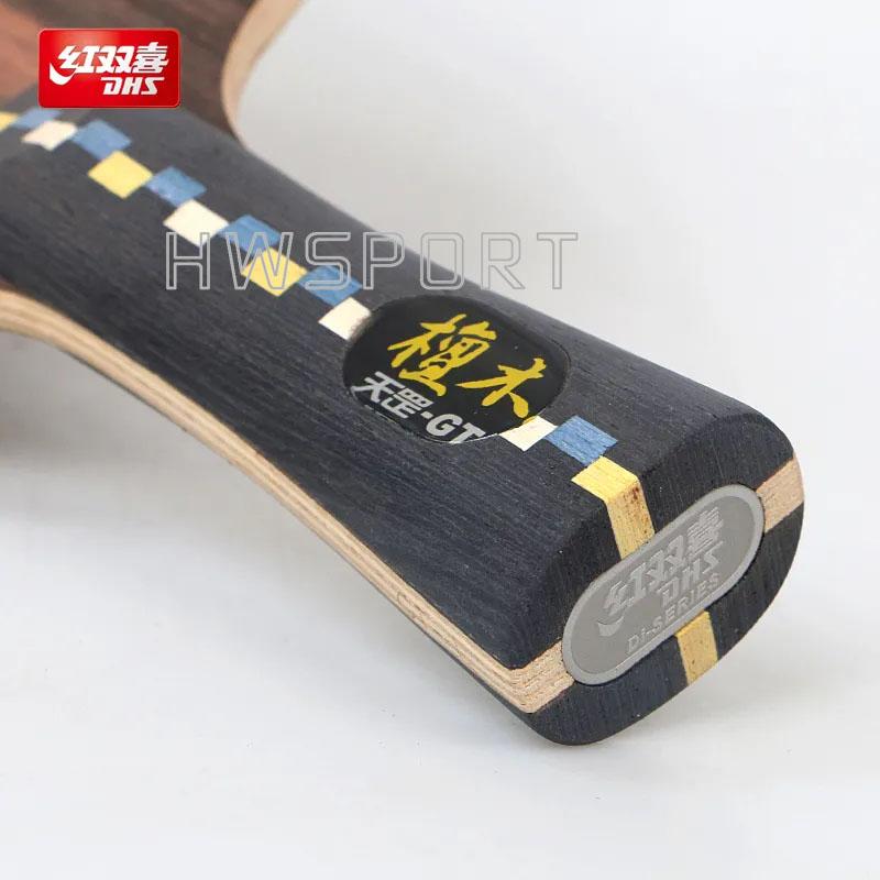 DHS Di GT Ostrze do tenisa stołowego Dipper 9 Warstw Drewno Blackwood Powierzchnia Ostrze do ping ponga z Dobrym Wsparciem i Elastycznością