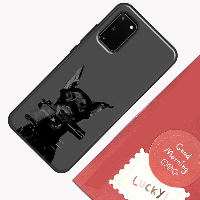 Dachshund Doberman Dog Phone Case For Samsung Galaxy S26 S25 S24 S20 S21 S22 S23 Ultra S10 Plus S25 FE Cover Shell