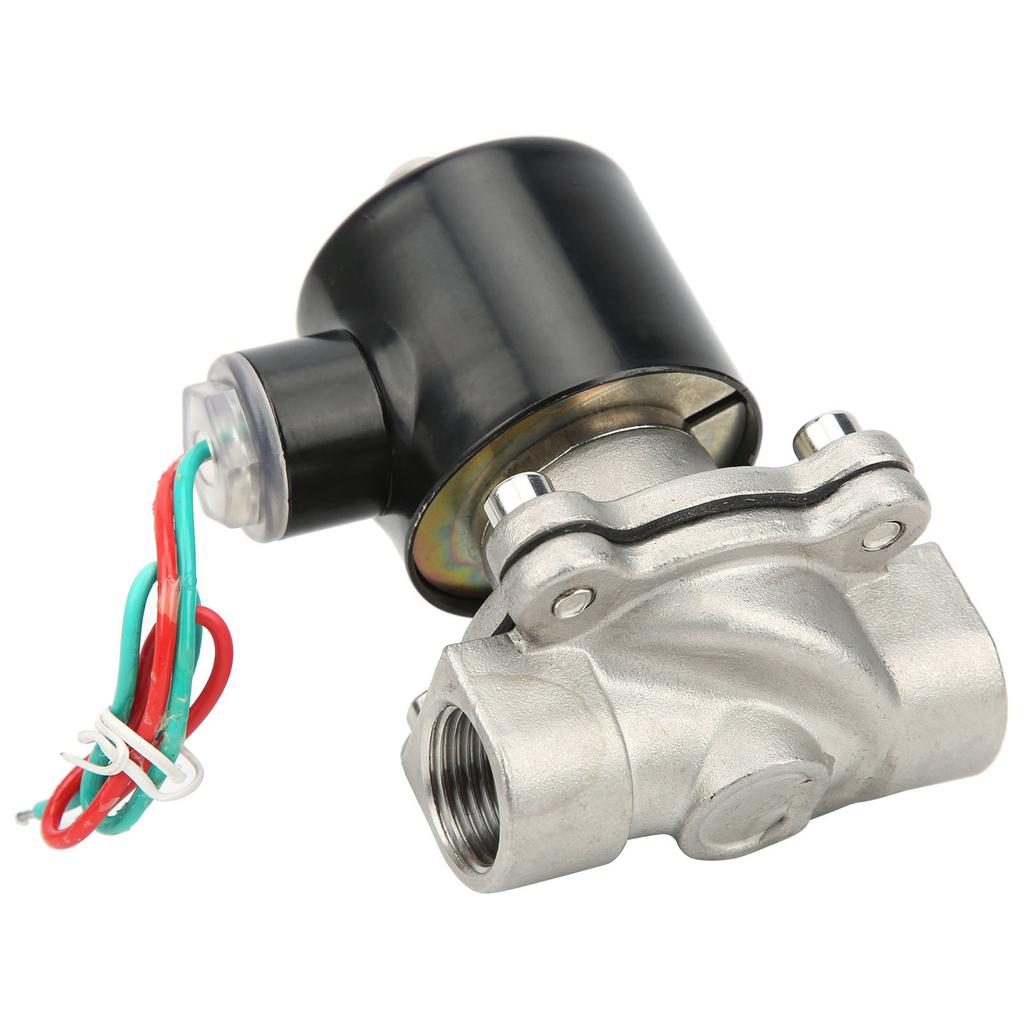 Solenoid Valve DirectActing Stainless Steel Normally Closed Industrial Supplies 2W16015B(AC 110V )