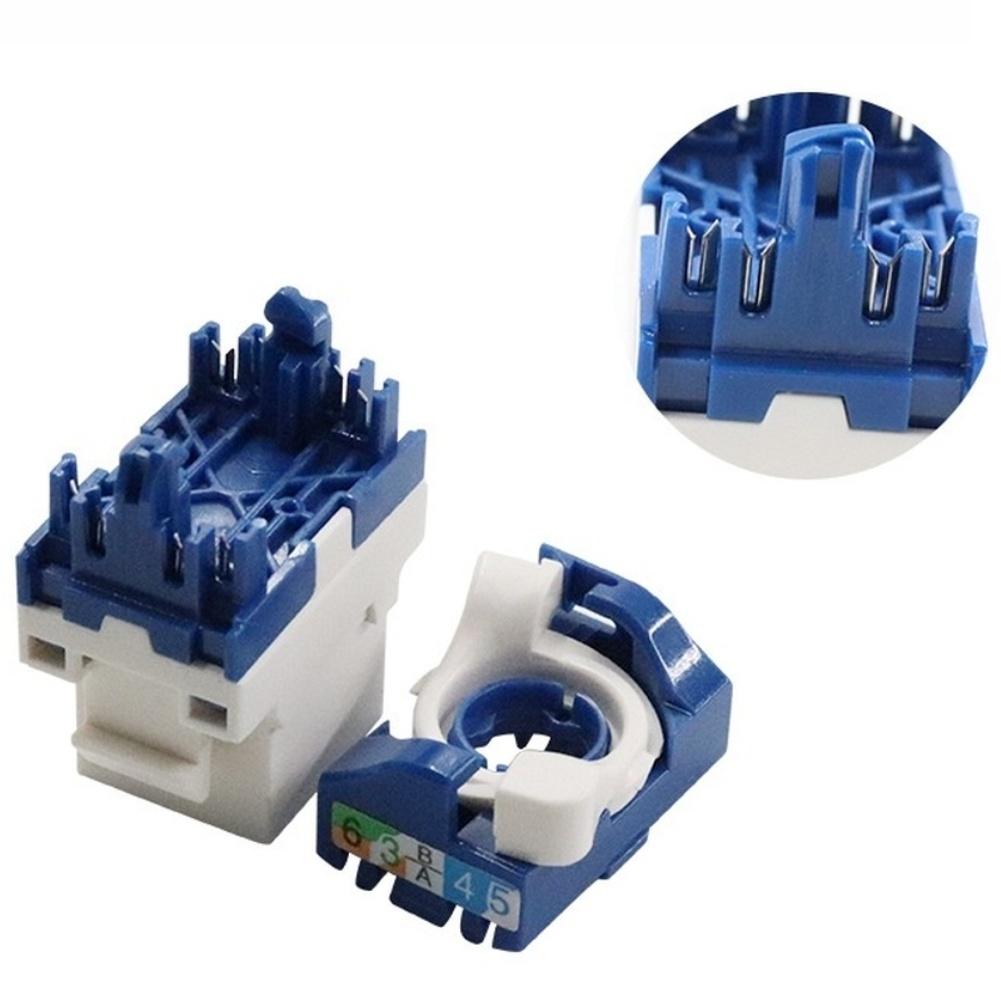 

10 шт. Модуль сети Cat6 Gigabit, вращающийся, без инструментов, для высокоскоростной передачи данных в офисных и центрах обработки данных China Mainland