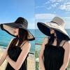 Double-Sided Sunshade Cap Foldable Sun Hat Fashion Women's Beach Hat  Outdoor