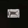 AAA Natural White Sapphire 23 Ct Loose Baguette Cut Certified Flawless Gemstone