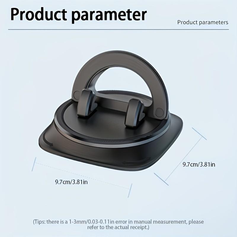 360° Rotating Dashboard Car Phone Holder - Universal Nano-Gel Mount for All Smartphones