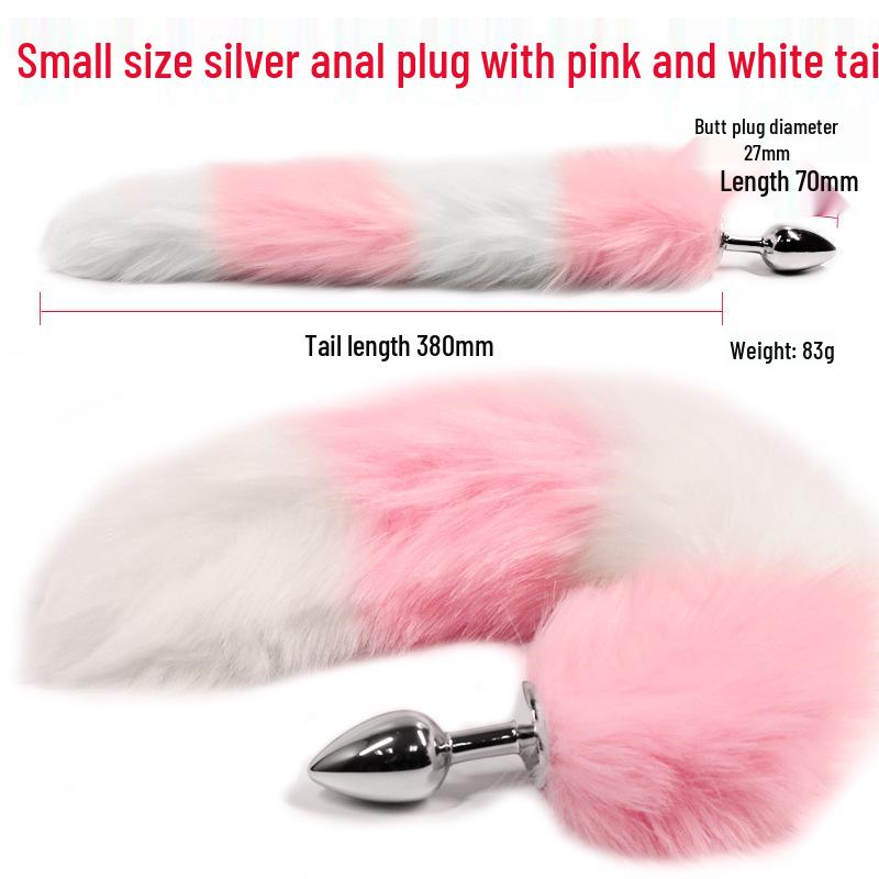 Fox Tail Mini Butt Plug - Adult SM Erotic Toy