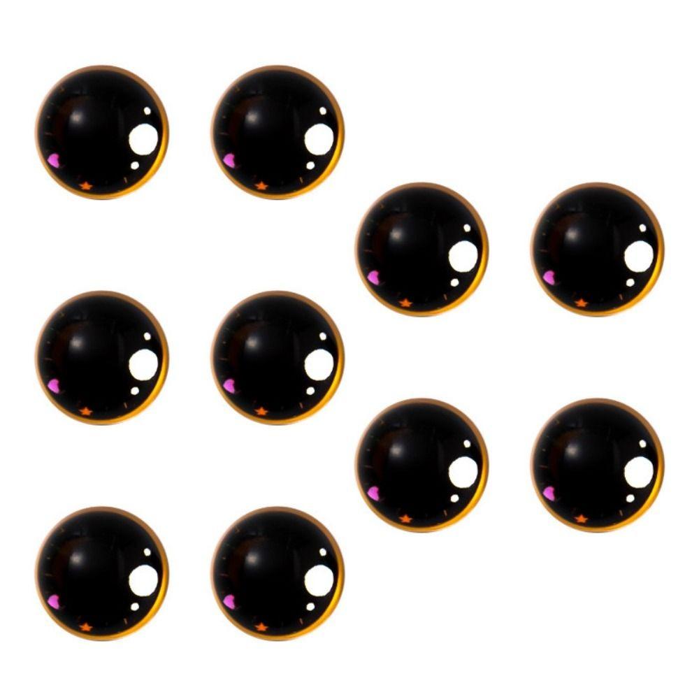 Plush Doll Access Flat Base Heart Eyes Anime Eyes Rabbit Star Eyeball Cat Paw Glass Eye  Kids