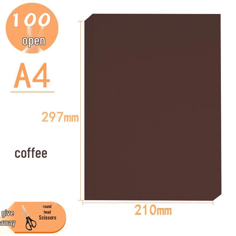 A4 Colored Handmade Origami Paper, 80gsm for Kindergarten & Primary Students